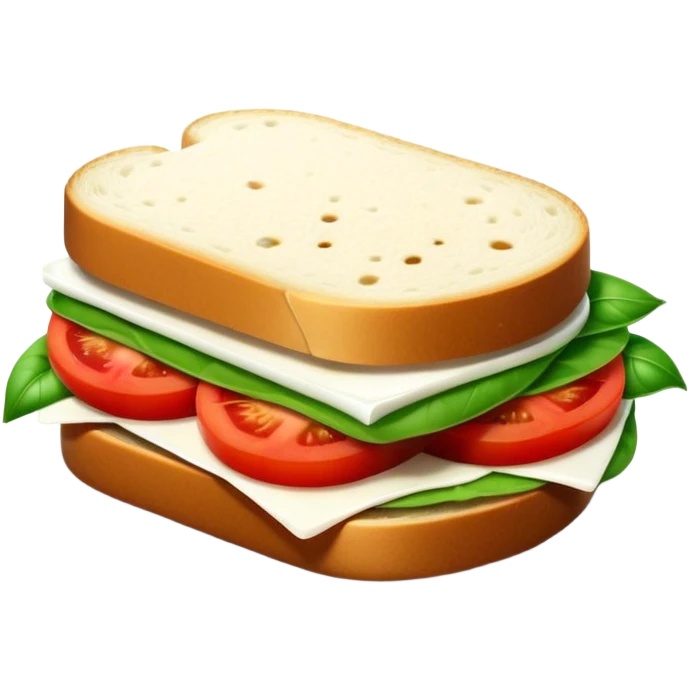 Caprese sandwich emoji
