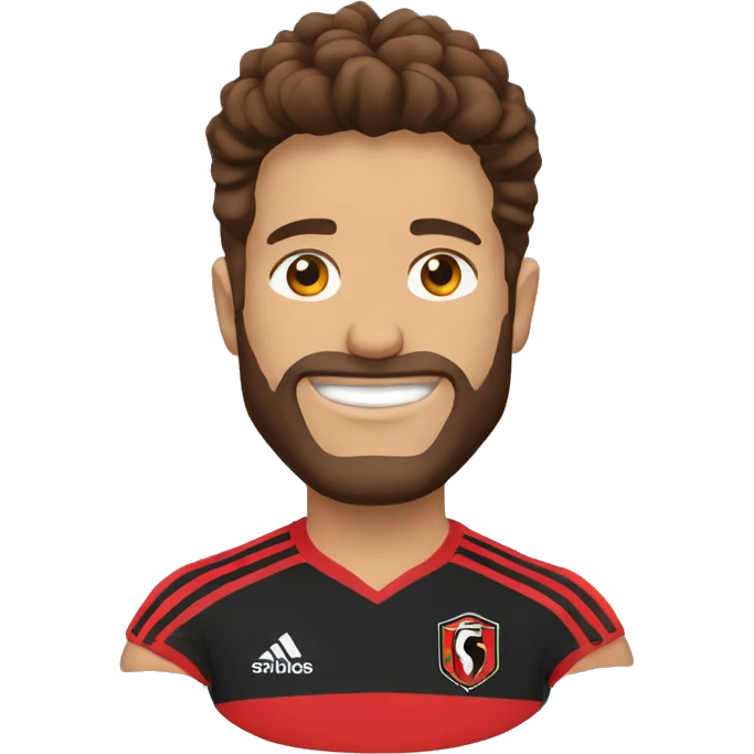 Símbolo do time do Flamengo emoji