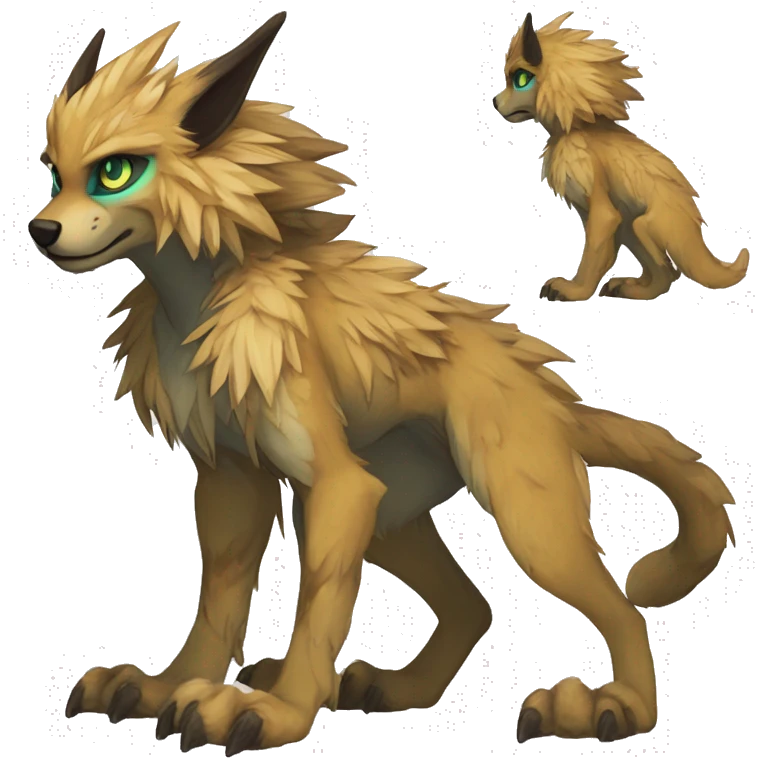 Anthro Vernid-WickerBeast-Protogen-Primagen-Fakémon-FurSona Full Body emoji