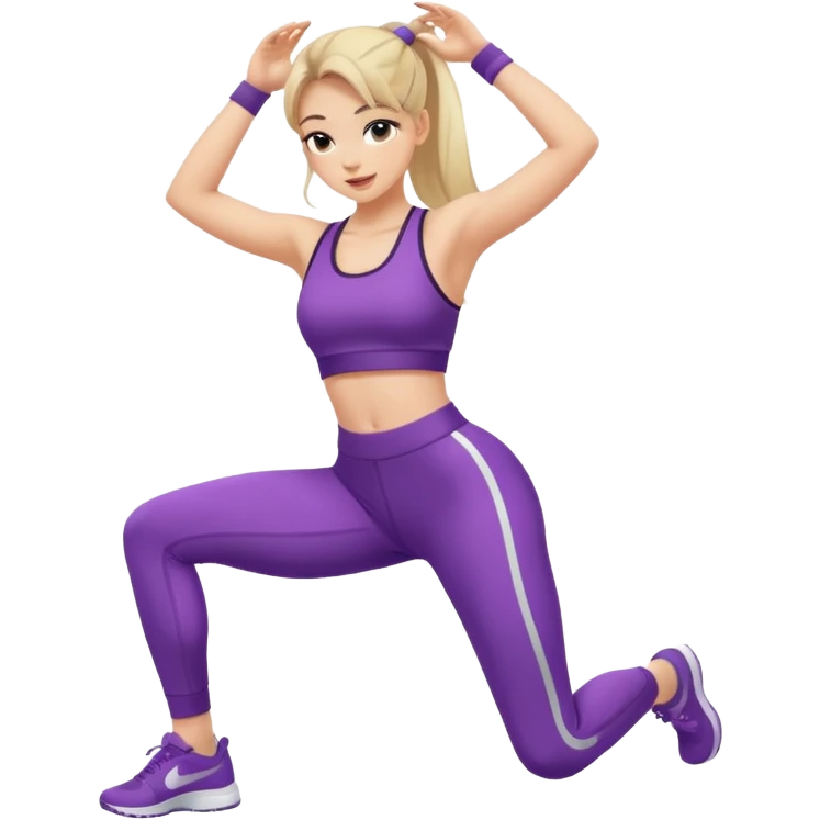 Twerking girl emoji