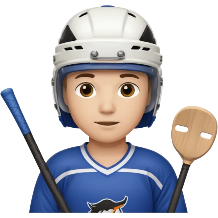 Hockey sur glace joueur  emoji