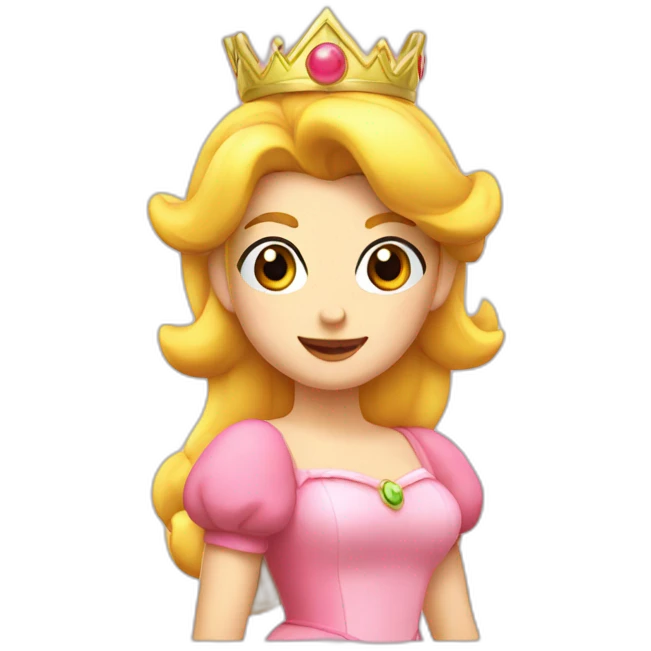princess peach emoji