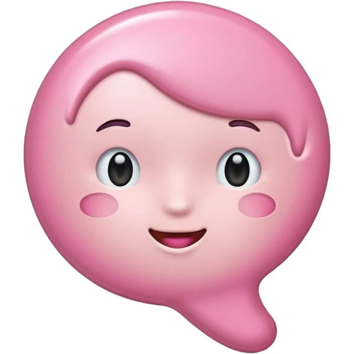 light pink candy emoji