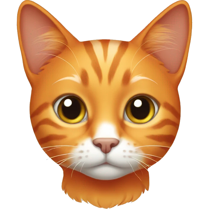 orange cat emoji