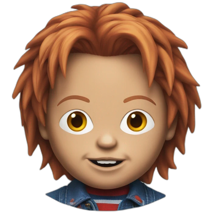 Chucky doll emoji