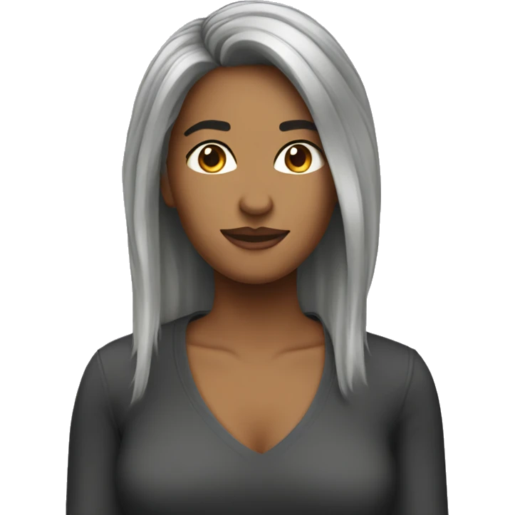 Lisseur cheveux  emoji