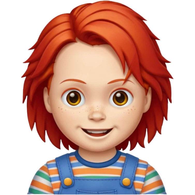 Un emojin de chuky emoji
