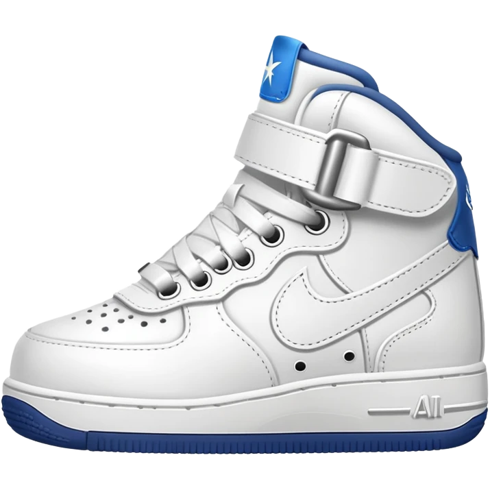 Baby low air force shoe front view  emoji