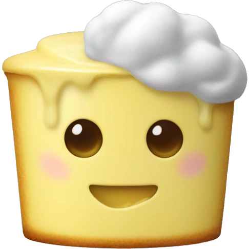 a singular tin of custard emoji