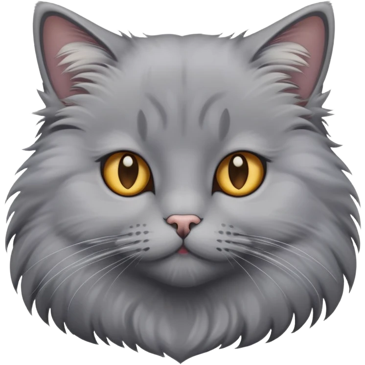 Grey Cat emoji