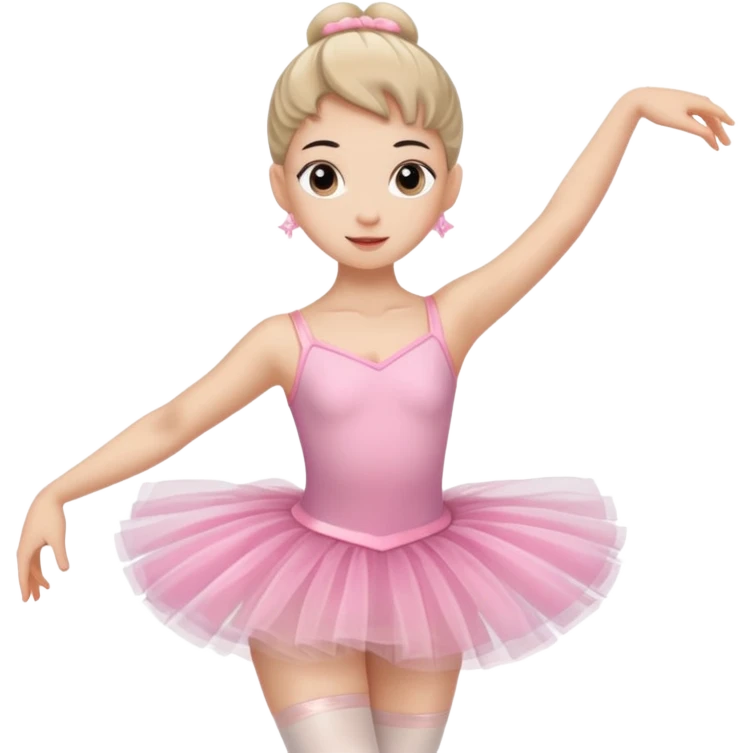 ballerina, simple, expressive emoji