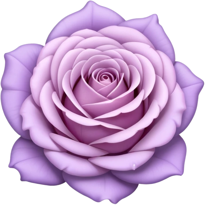 Pastel Lavender rose  emoji