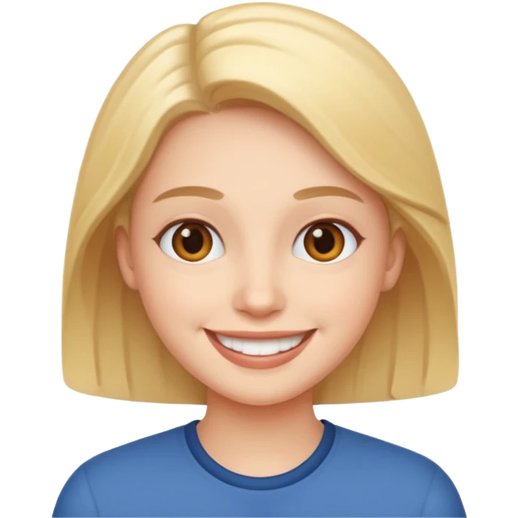 Me smiling happily emoji
