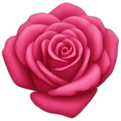 Coeur rose emoji