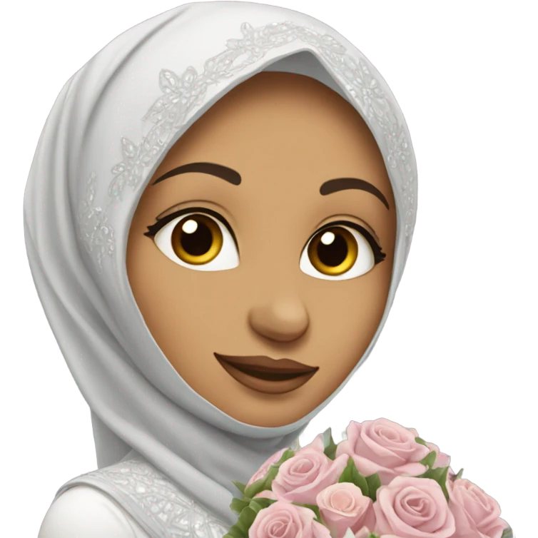 Hijabi bride  emoji