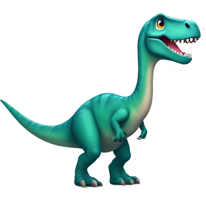 Dinosaurio navideño  emoji
