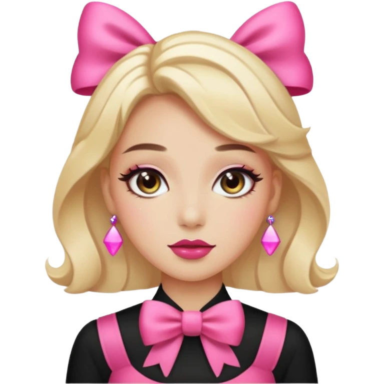 Something beautiful, like a person with a bowAlgo aesthethic emoji