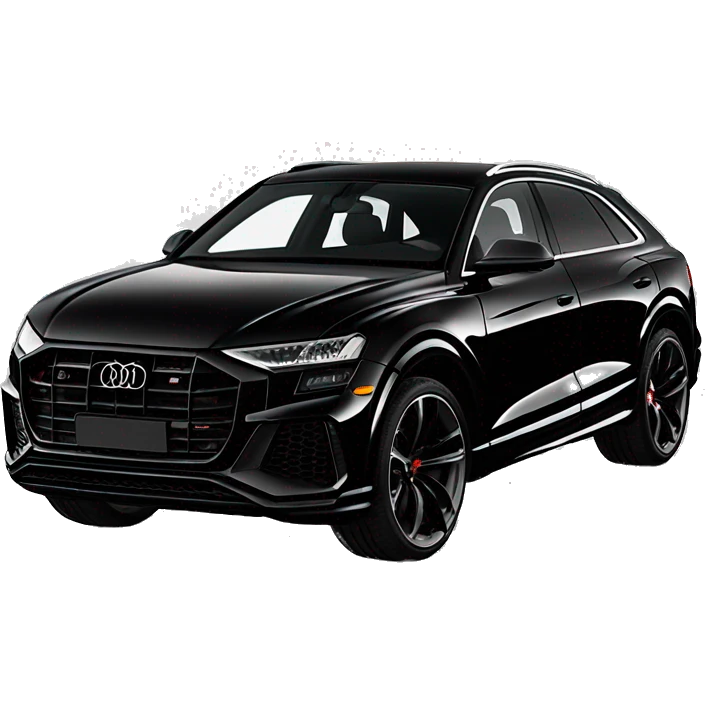 Black audi rsq8 emoji