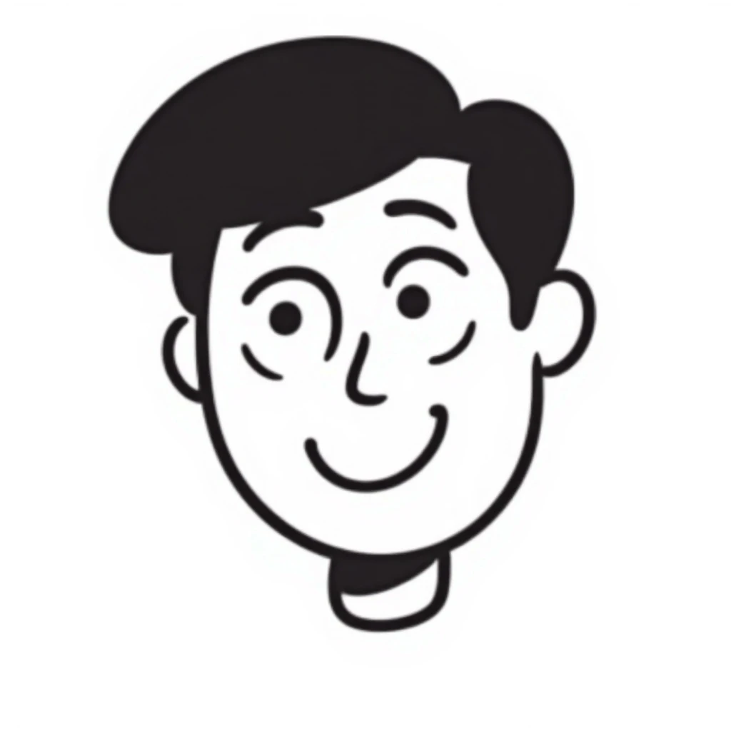 friendly male face smiling emoji