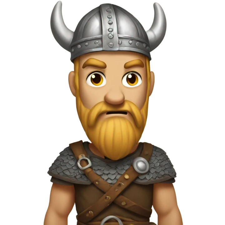 Unsure Viking  emoji