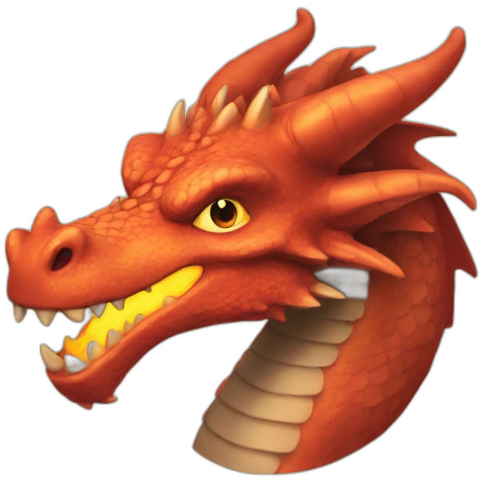 Dragon feu emoji