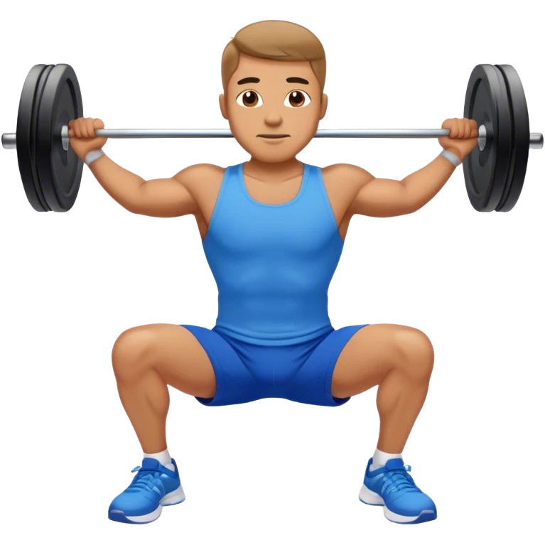 glute-bridges-exercise guy with blue shorts  emoji
