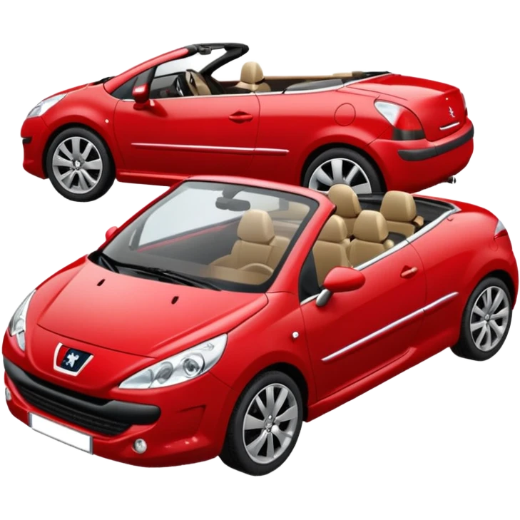 206 cc Peugeot cabrio emoji