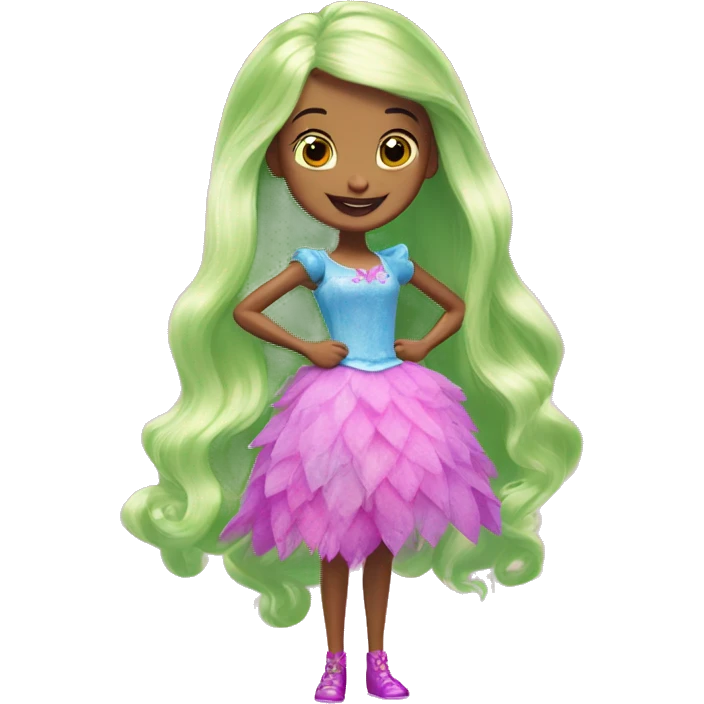 Bibble from Barbie fairytopia emoji