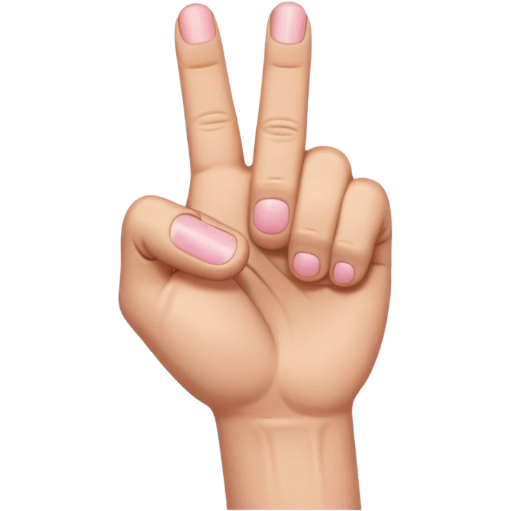 pinky finger sticking out of fist emoji