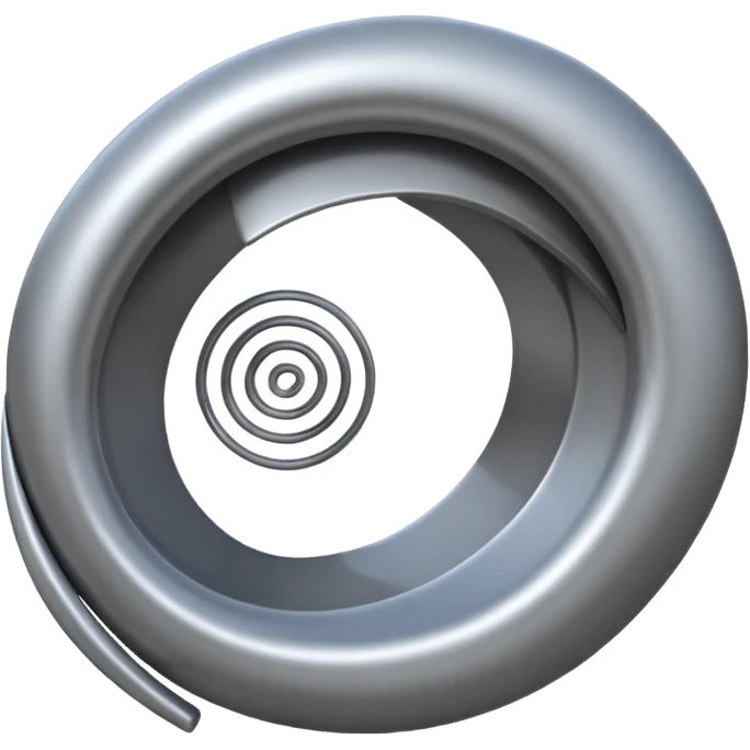 grey spiral slide emoji
