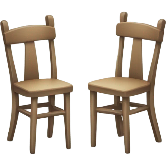 two persons chairs emoji