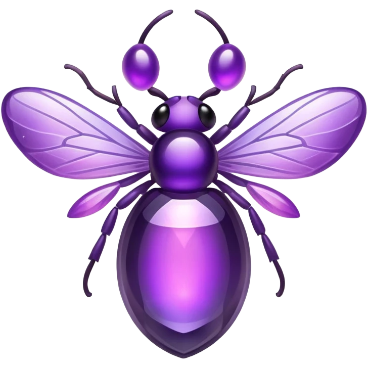 Amethyst firefly emoji