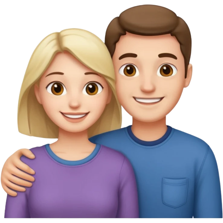 Loving couple emoji
