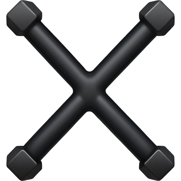 mathematical double-struck capital x emoji