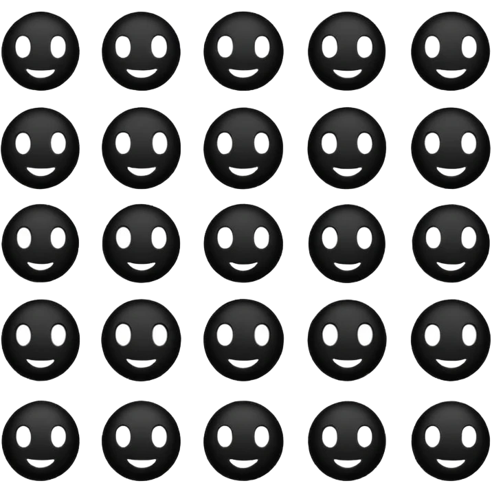 Make an dark astetic emoji emoji