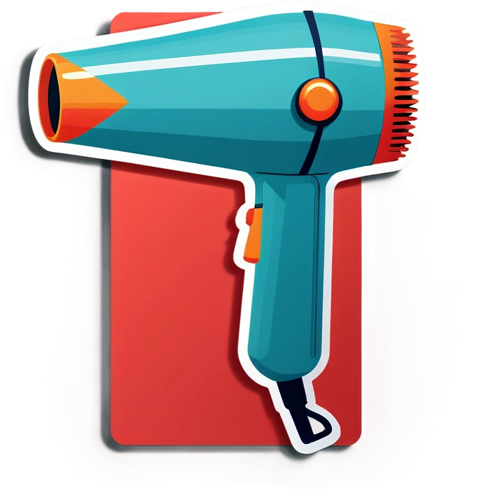 hair dryer emoji