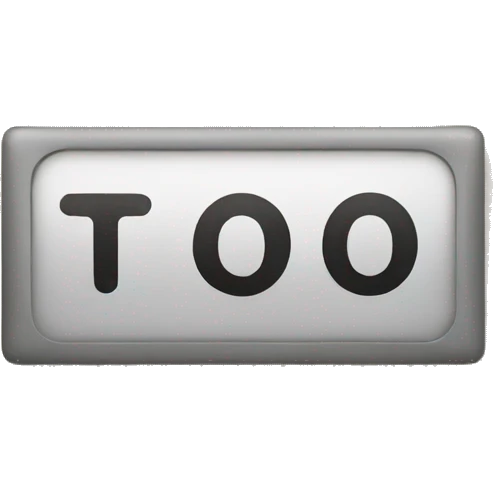 a sign that says "too soon" emoji