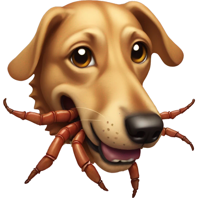 Centipede dogface emoji