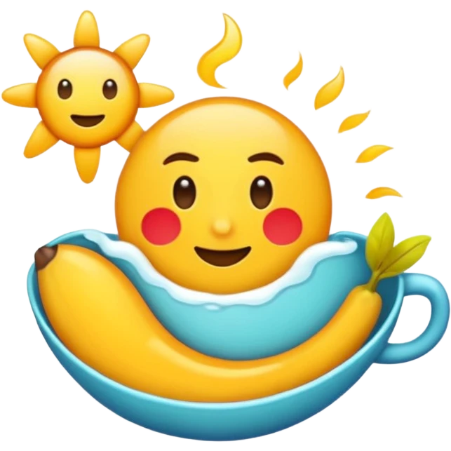 Good morning in text  emoji