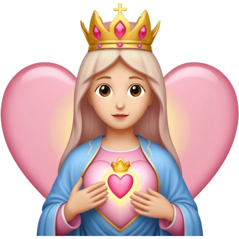 Immaculate heart of Mary emoji