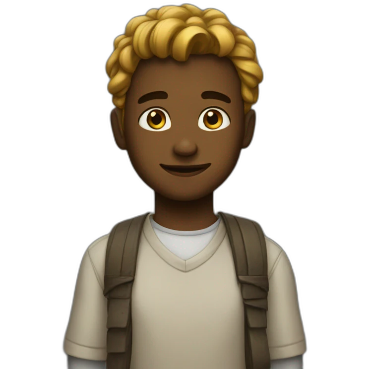 innocent emoji