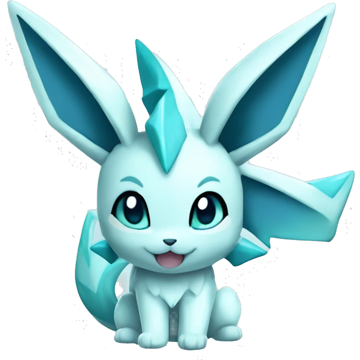 Glaceon-Vaporeon-Pokémon emoji