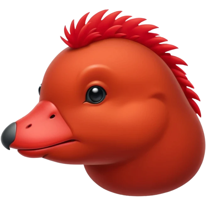 red platypus emoji