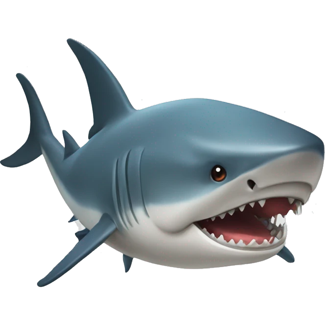 Tiburón con lazo  emoji