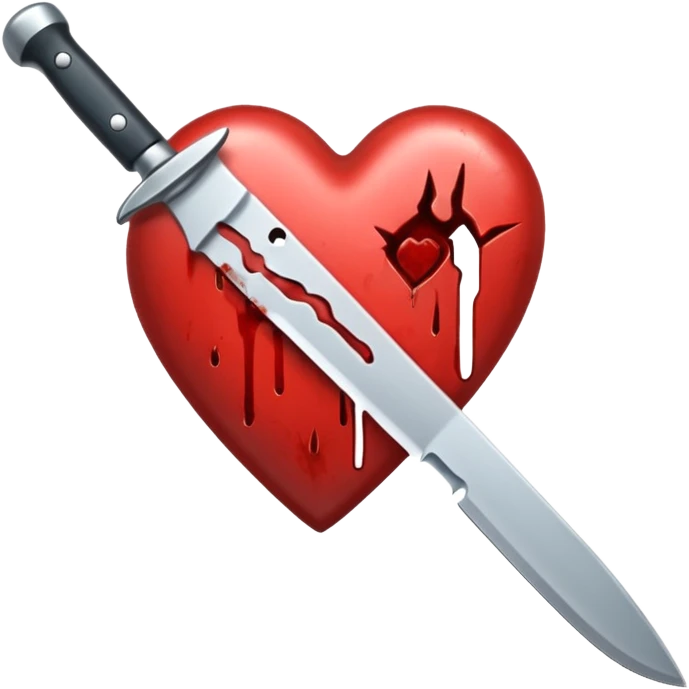 Knife to the heart  emoji