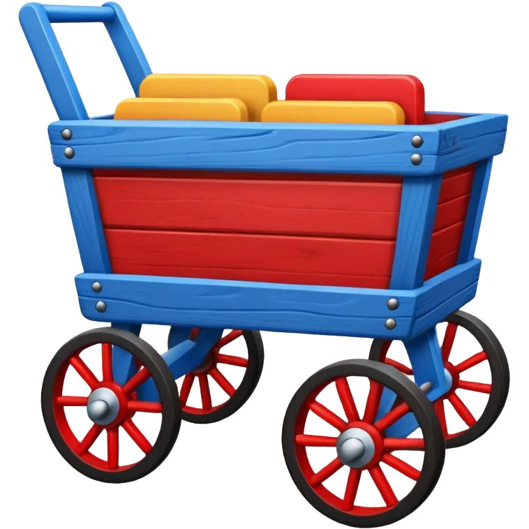 cart 98% blue 2% red emoji