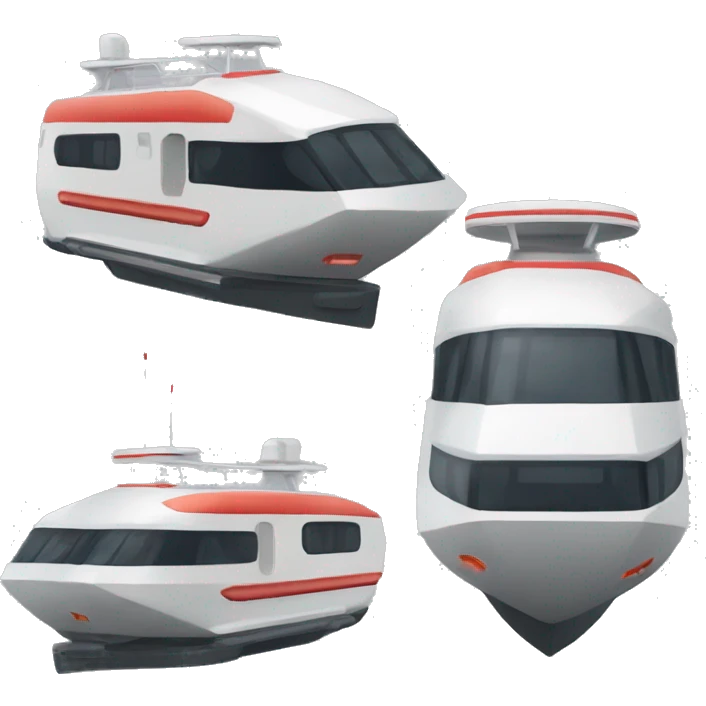 a futuristic rv called dimboat (a dumb lightship) emoji