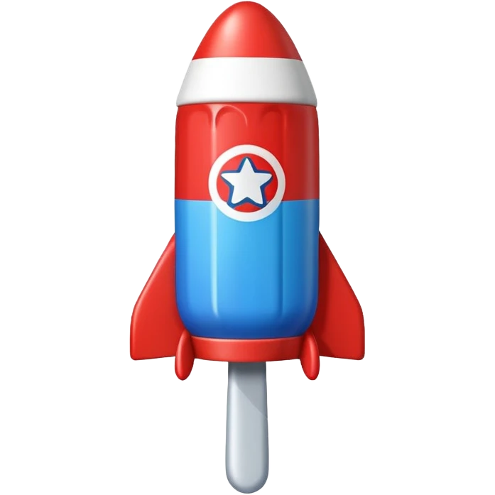 Rocket popsicle emoji