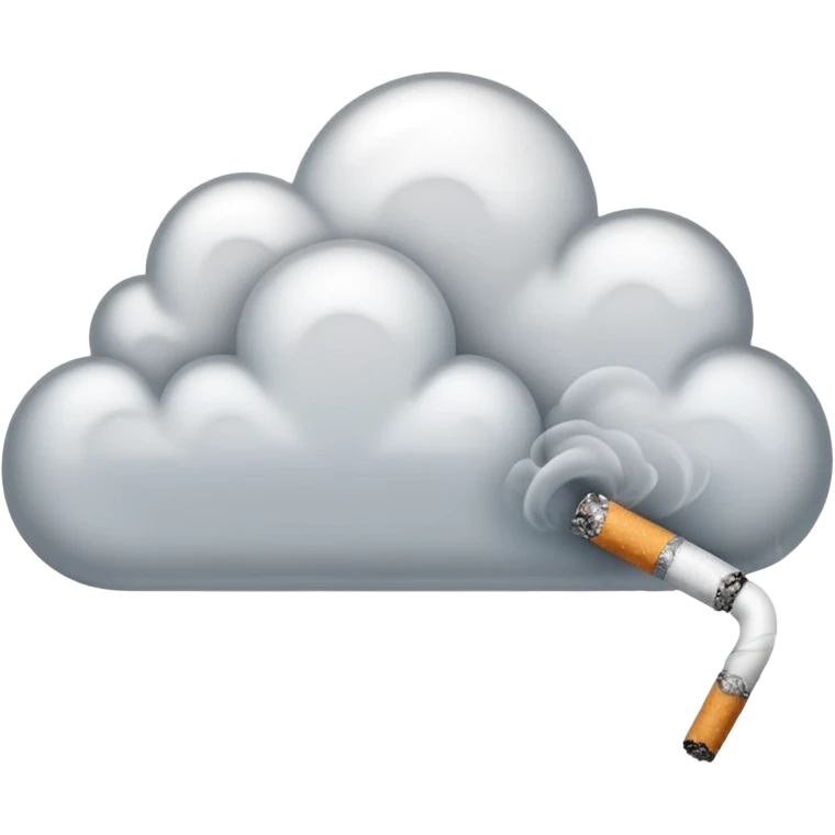 Cigarette Smoke Curl emoji