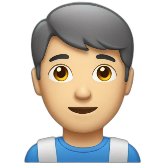 A man with a disability emoji